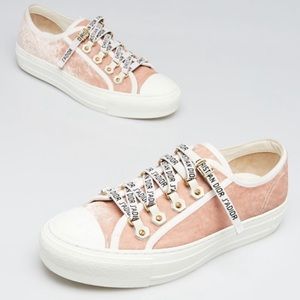 🌟Christian Dior Blush Velvet Trainers 🌟
